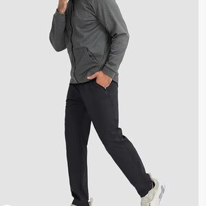 G Gradual Men’s Black Athletic Sweatpants